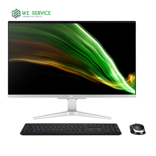 ACER C27-1655 (CORE I5-1135G7, 8GB, 512GB SSD, VGA 2GB, WIN 10, SILVER) AIO DESKTOP PC