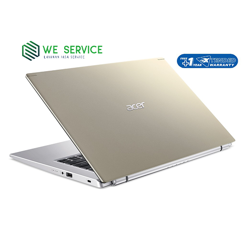ACER ASPIRE 5 SLIM A514-54G-72JX (CORE I7-1165G7, 8GB, 512GB SSD, VGA 2GB, WIN 10, 14 INCH, GOLD)