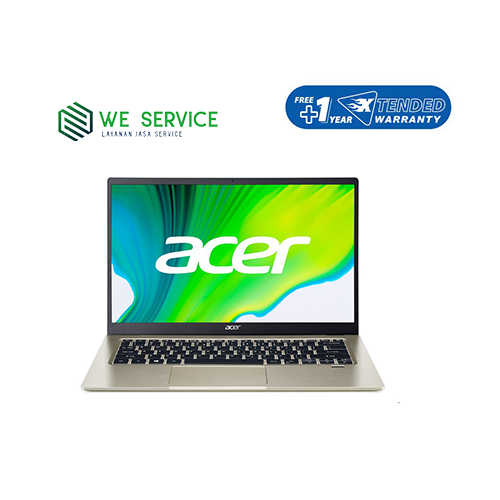 ACER ASPIRE 5 SLIM A514-54G-72JX (CORE I7-1165G7, 8GB, 512GB SSD, VGA 2GB, WIN 10, 14 INCH, GOLD) 