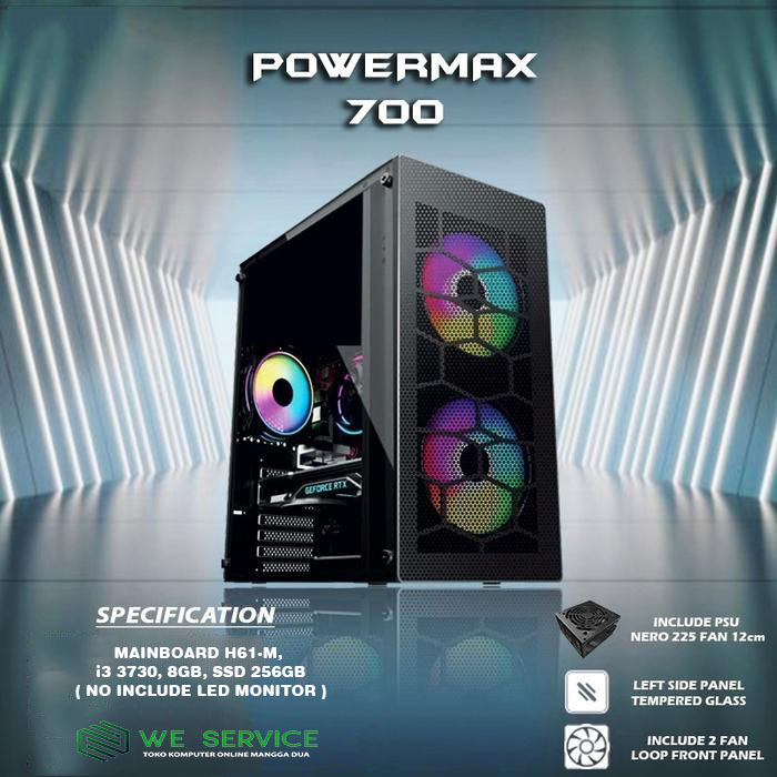 💻 PC Rakitan Office Hemat – Intel Core i5 | SSD 256GB | RAM 8GB | Siap Pakai untuk Kantor